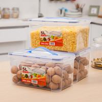 Jeko&Jeko 捷扣 eko&Jeko 捷扣 5L手提式密封储物盒3只装保鲜盒零食密封盒水果干货存储盒 SWB-505