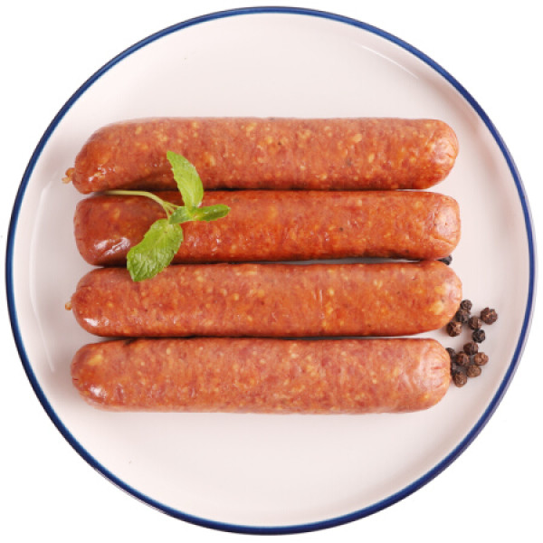商品科尔沁 德式黑椒牛肉肠268g(67g*4根)