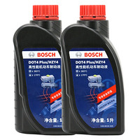 博世(BOSCH)DOT4 plus升级版刹车油 制动液 塑料桶装 通用型(干沸点265℃/湿沸点170℃) 两升