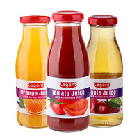 西班牙进口 良珍（Legent）苹果汁橙汁番茄汁100%纯果汁进口饮料250ml×6多口味混合装