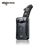 爱国者（aigo）执法记录仪 DSJ-R6 32G 红外夜视1296P便携录音录像拍照 微型便携户外骑行 支持扩容 黑色