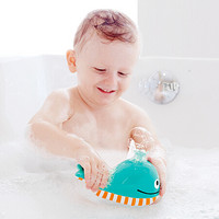 德国(Hape)泡泡鲸戏水玩偶套装婴幼儿童宝宝洗澡玩具 18个月+ E0216浴室男孩女孩生日礼物