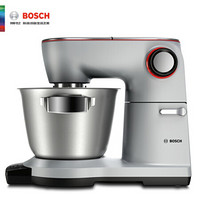 博世（BOSCH）和面机料理机多功能厨师机和面揉面搅拌商用家用 MUMPCX5S32沙丁银