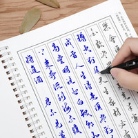 绍泽文化 自由手写体字帖 成人大学生练字本 硬笔钢笔临摹练字帖 落笔生花