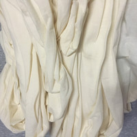 星工(XINGGONG) 擦机棉布工业吸油抹布新抹机布碎揩布不掉毛定制 本白50斤