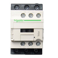 施耐德电气（Schneider Electric）TeSys交流接触器 LC1D12M7C 国产 3P 12A 1NO+1NC 220VAC 2只装E