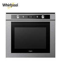 惠而浦（Whirlpool ）AKZM6540嵌入式烤箱意大利不锈钢进口家用73升大容量多功能电烤箱