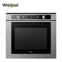 惠而浦(Whirlpool )AKZM6540嵌入式烤箱意大利不锈钢进口家用73升大容量多功能电烤箱