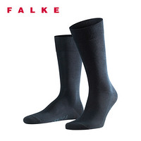 FALKE 德国鹰客 Family SO休闲商务夏季透气长中筒男袜 海军蓝dark navy 43-46 14645-6370