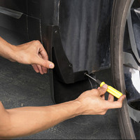 小忙牛（Mcow）适用大众途昂改装挡泥板专用免打孔2017款19途昂挡泥皮装饰配件tcdzta0038