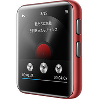 炳捷(BENJIE)MP3/MP4/播放器/电子书/学生小型迷你随身听/运动型/图片视频播放1.6英寸全面触摸屏 K1 8G红色