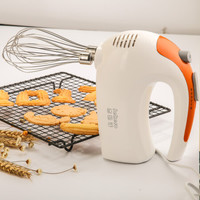 杰凯诺 烘焙工具五档功能电动手持打蛋器1分钟快速打发 304不锈钢打发头 奶油打发器