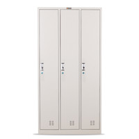 钱柜三门更衣柜铁皮柜储物柜员工柜寄存包柜鞋柜