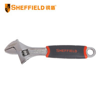 钢盾 SHEFFIELD S016706 套柄多功能活动扳手活络大开口五金工具 套柄铬钒钢活扳手6