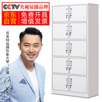 苏美特更衣柜宿舍员工储物柜鞋柜碗柜储存多门柜子十门更衣柜加厚款