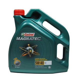 苏宁SUPER会员：Castrol 嘉实多 Magnatec C3 5W-40 全合成机油 4L *3件