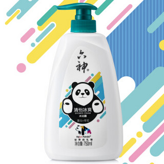 六神 京东JOY+熊猫联名礼盒洗护礼盒 HEART PANDA纪念版(六神花露水180ml+沐浴露750ml+泡沫洗手液320ml)