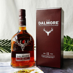 THE DALMORE 大摩 苏格兰单一麦芽纯麦威士忌 12年 700ml