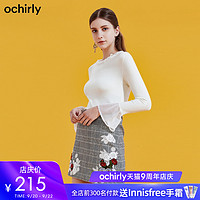 ochirly 欧时力 1GZ3038790 女士打底衫