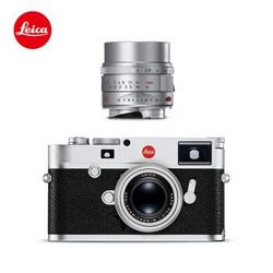 徕卡（Leica）相机 M10 全画幅专业旁轴经典数码相机 银色20001 + 50mm f/2银色M镜头 套餐二
