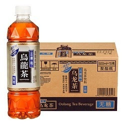 SUNTORY 三得利 无糖乌龙茶 500ml*4瓶