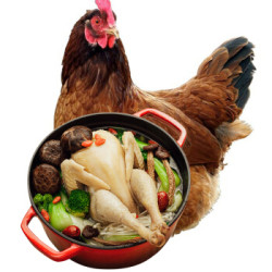 CP 正大食品 老母鸡 1.4kg*2只 + 盐酥鸡 500g