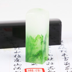 印雅 树脂印章定制 2*2*6cm 送便捷印章盒(含印泥)