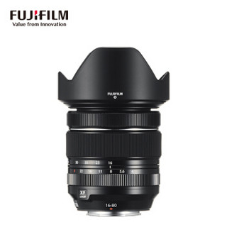 PLUS会员：FUJIFILM 富士 XF16-80mm F4 R OIS WR XF卡口变焦镜头