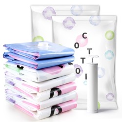 DR.STORAGE 收纳博士 棉花糖 真空压缩袋 7件套 含手泵