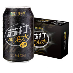天地精华 气泡水饮料苏打汽水 330ml*20听 