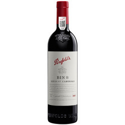 Penfolds 奔富 BIN8 14.5%vol 赤霞珠设拉子干红葡萄酒  750ml