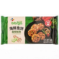 限地区：bibigo 必品阁 甜椒鱿鱼海鲜鱼饼 240g