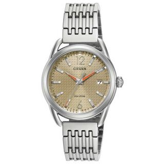 银联专享：CITIZEN 西铁城 ECO-DRIVE FE6080-54X 女士光动能腕表 *2件