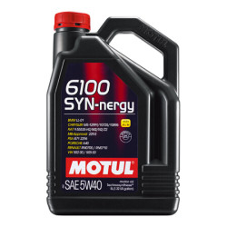 摩特6100 科技合成发动机润滑油 5W40 SN级 A3/B4 5L