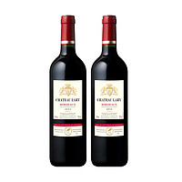 CASTLE 城堡 法国原装进口 拉里城堡 2014 红葡萄酒 750ml*2瓶
