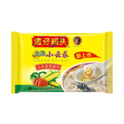 湾仔码头 上汤小云吞 玉米蔬菜猪肉口味 600g *9件