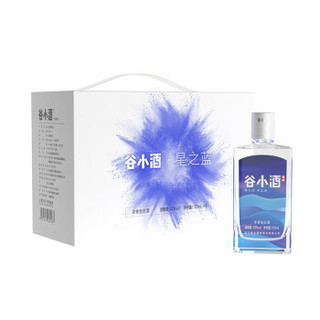 谷小酒星之蓝  42度浓香型白酒100ml*6瓶/箱