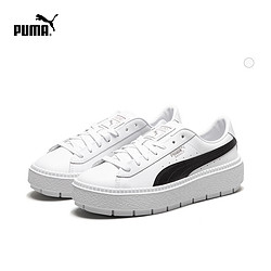 PUMA 彪马 Basket Platform Trace 368189 女子拼色厚底休闲鞋