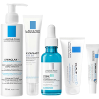 La Roche-Posay 理肤泉B5舒缓修护系列(凝露40ml+精华30ml+洁面慕斯200ml+唇膏7.5ml+疤痕修护霜40ml)