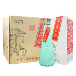 泸州老窖 泸州老酒坊典藏酒 52度500ml*6瓶装 浓香型礼品酒