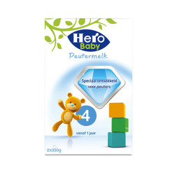 Hero Baby 婴幼儿配方奶粉 4段 700g *4件