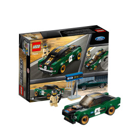 LEGO 乐高 超级赛车系列 75884 1968款福特野马
