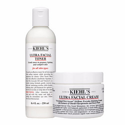 Kiehl's 科颜氏 高保湿套装（面霜50ml+水250ml）