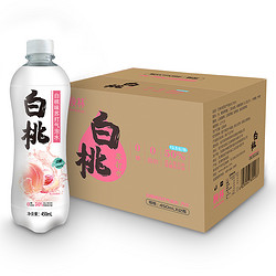 秋林 白桃味苏打气泡水 450mlx12瓶