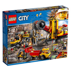 LEGO 乐高 城市系列 60188 采矿专家基地