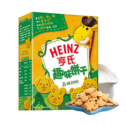 HEINZ 亨氏 趣味森林动物饼干 80克/盒 *14件