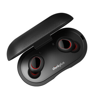 ThinkPlus TW80 TrackPods 真无线蓝牙耳机 tws双耳 黑色