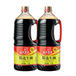 海天 精选生抽 1.75L*2瓶 *4件
