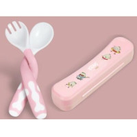 LITTLE BEAN 小豆苗 婴儿训练勺叉套装