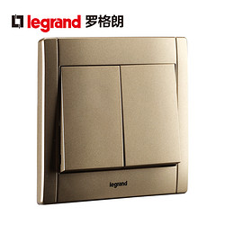 TCL-legrand 罗格朗 美涵系列 86型 二开单控开关